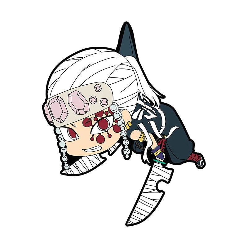 Demon Slayer 'Hanging Tengen | Angry' Viny Car Sticker