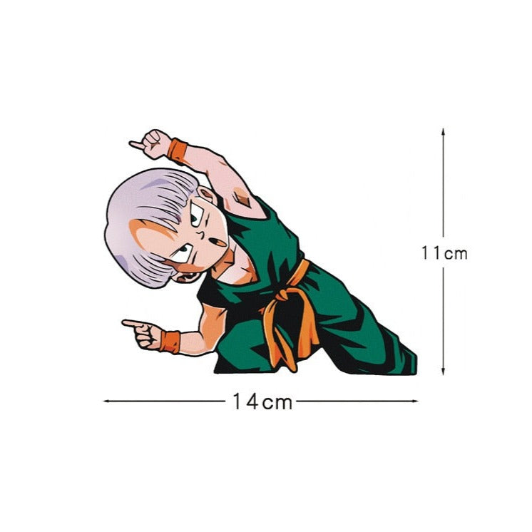Dragon Ball Z 'Future Trunks | Fusion Dance' Vinyl Car Sticker