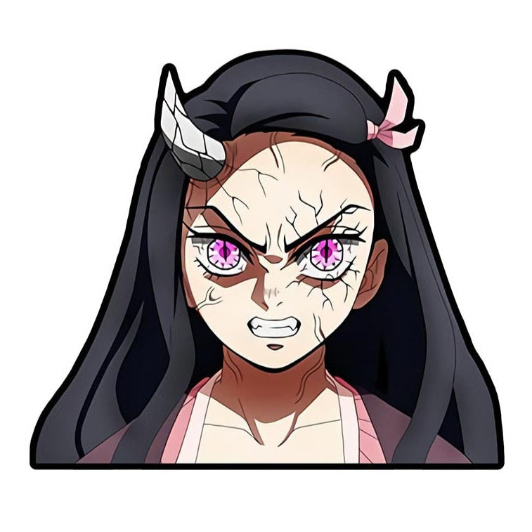 Demon Slayer 'Nezuko Kamado | One Horn' Vinyl Car Sticker