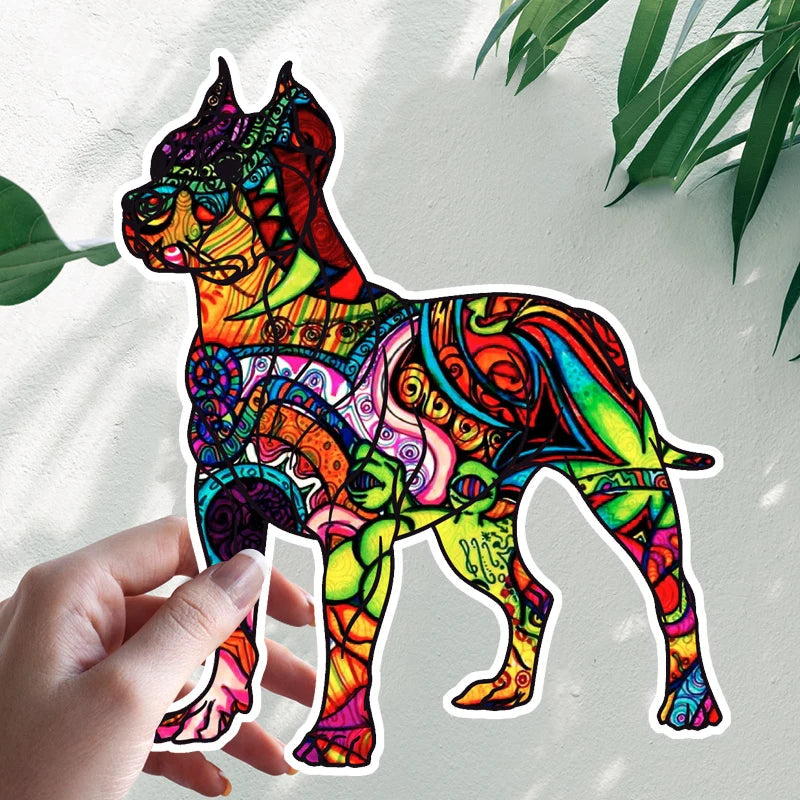 Pitbull 'Graffiti' Vinyl Car Sticker