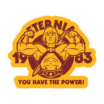 Masters of the Universe 'Eternia 1983 | You Have The Power' Vinyl Car Sticker