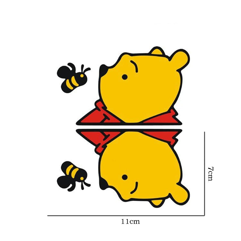 Winnie the Pooh 'Pooh And Bee | Staring' Vinyl Car Sticker