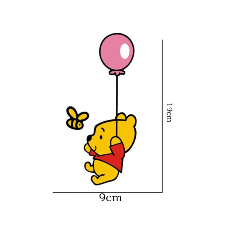 Winnie the Pooh 'Pooh | Holding A Balloon' Vinyl Car Sticker