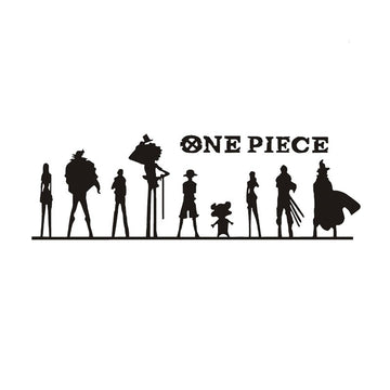 One Piece 'Casts | Standing' Vinyl Car Sticker