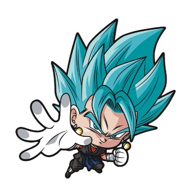 Dragon Ball Z 'Chibi Vegito | Super Saiyan Blue' Vinyl Car Sticker