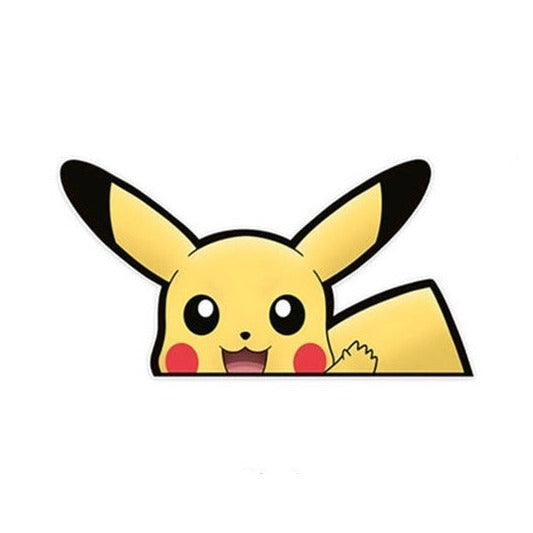 Pokemon 'Pikachu | Waving' Vinyl Car Peeker Sticker