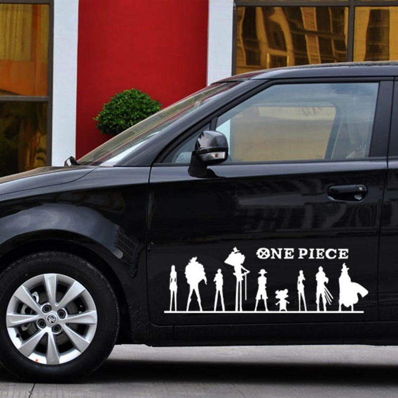 One Piece 'Casts | Standing' Vinyl Car Sticker