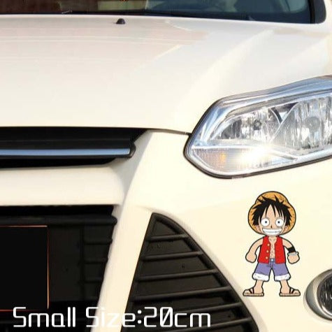 One Piece 'Luffy | Standing' Vinyl Car Sticker