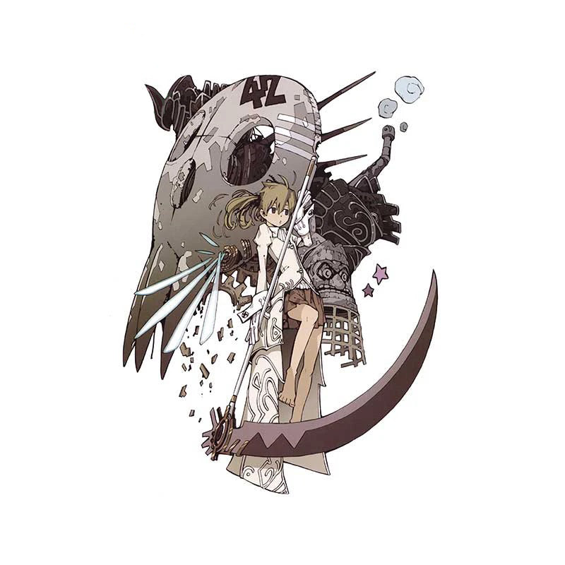 Soul Eater 'Maka Albarn' Vinyl Car Sticker