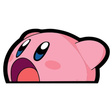 Kirby 'Amazed' Vinyl Car Peeker Sticker