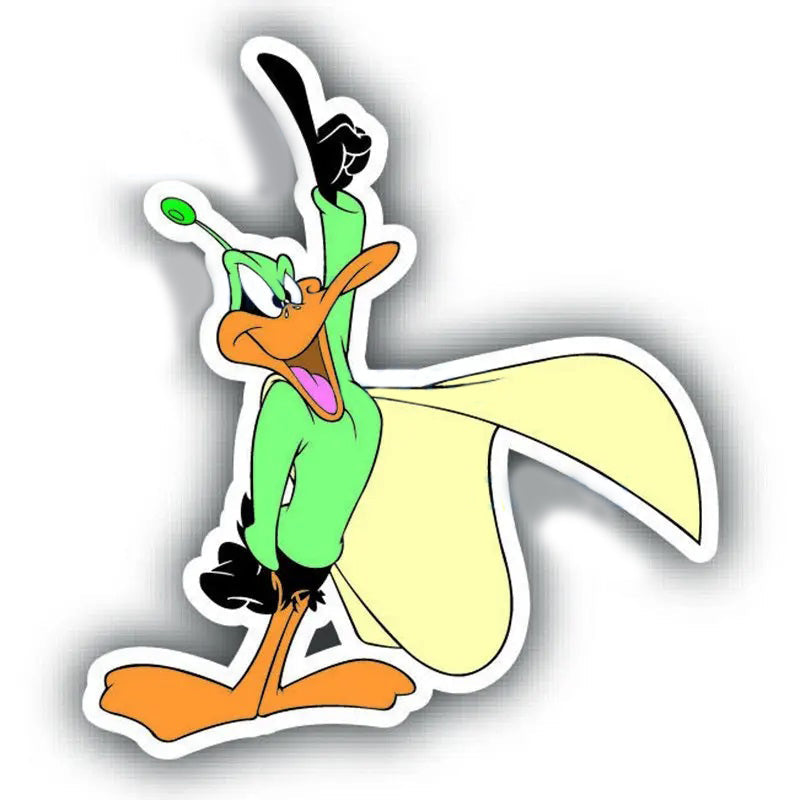 Looney Tunes 'Daffy Duck | Duck Dodgers' Vinyl Car Sticker