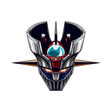 Mazinger Z Head 'Atami Night Ver.' Vinyl Car Sticker