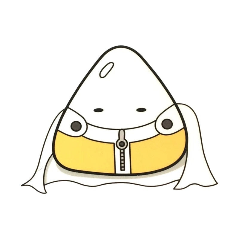 One Punch Man 'Saitama Onigiri' Vinyl Car Sticker