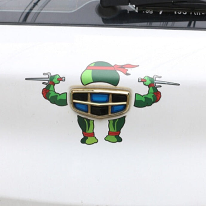 Teenage Mutant Ninja Turtles Tail 'Raphael' Vinyl Car Sticker