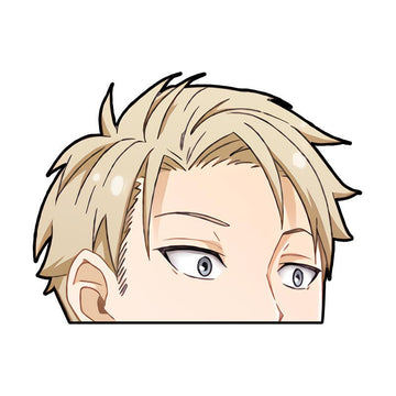 Spy x Family 'Loid Forger | Surprised' Vinyl Car Peeker Sticker