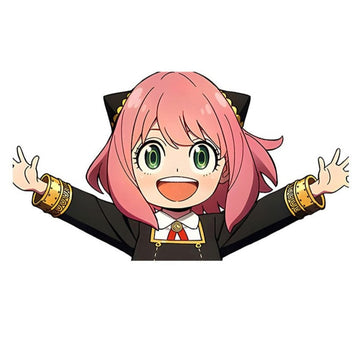 Spy x Family 'Anya | Hooray' Vinyl Car Sticker