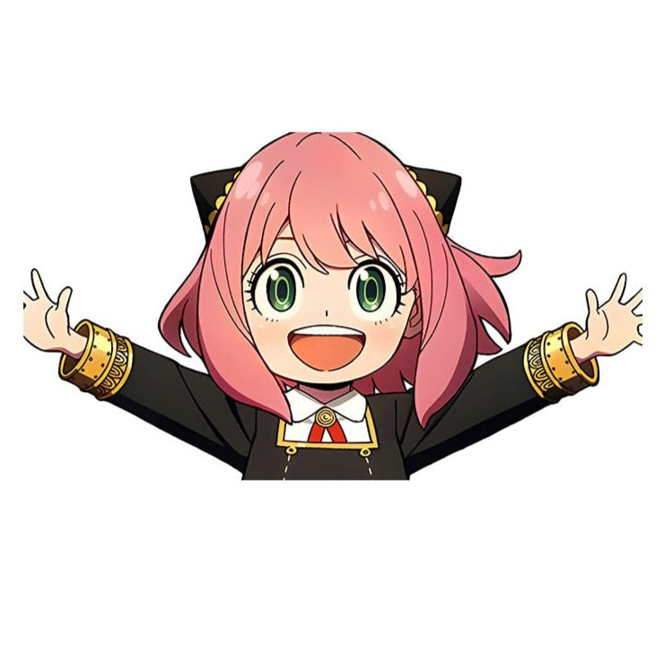 Spy x Family 'Anya | Hooray' Vinyl Car Sticker
