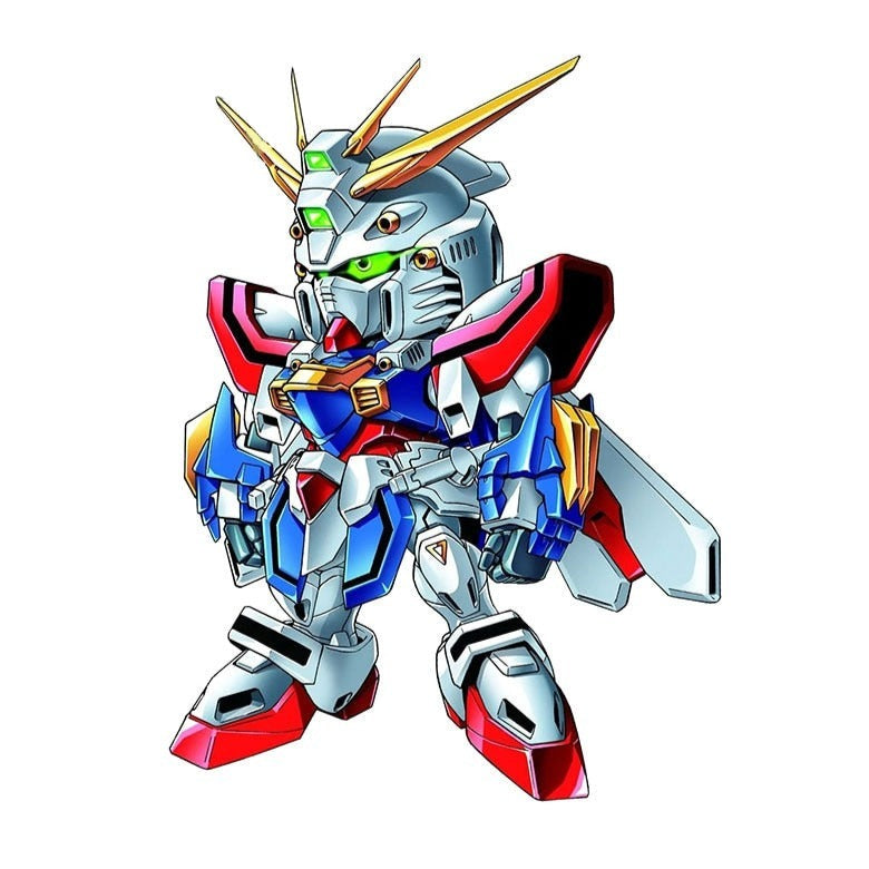 Mobile Suit 'Chibi God Gundam' Vinyl Car Sticker