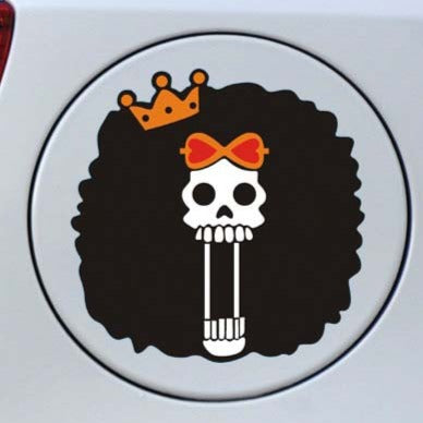 One Piece 'Brook | Head' Vinyl Car Sticker