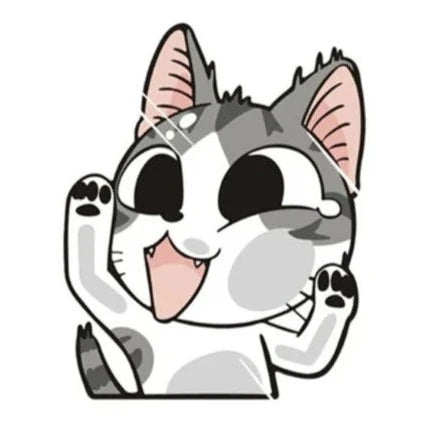 Chi's Sweet Home 'Chi Yamada | Pressed Face' Vinyl Car Peeker Sticker