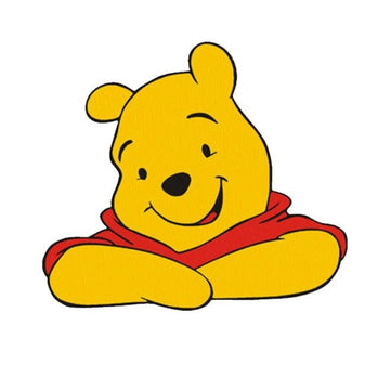 Winnie the Pooh 'Pooh | Smiling' Vinyl Car Peeker Sticker