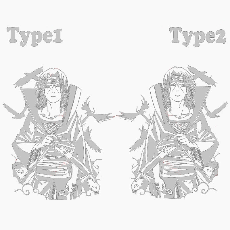 Naruto 'Uchiha Itachi | Flying Crows | 2.0' Vinyl Car Sticker