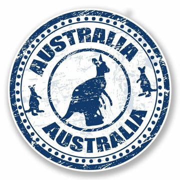 Australia 'Kangaroo' Vinyl Car Sticker