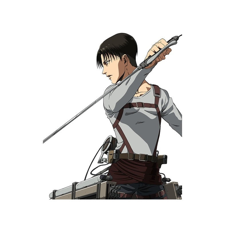 Attack on Titan 'Levi | Waiting' Vinyl Car Sticker