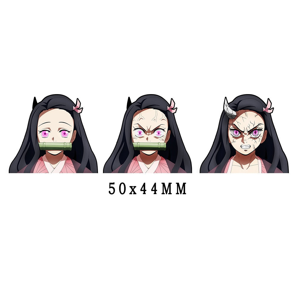 Demon Slayer 'Nezuko Kamado | Demon Form | 1.0' Vinyl Car 3D Motion Sticker