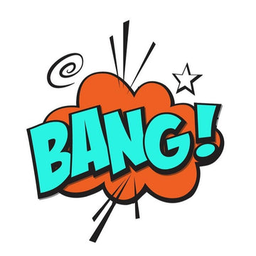 Comic Bubble 'Bang!' Vinyl Car Sticker