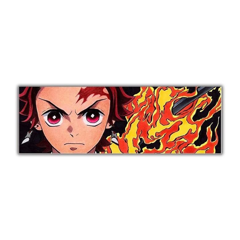 Demon Slayer 'Tanjiro | Furious' Vinyl Car 3D Motion Sticker