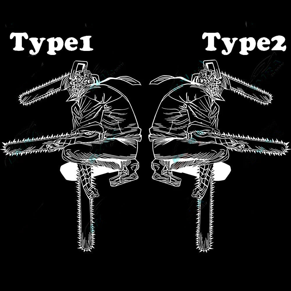 Chainsaw Man 'Fighting Pose' Vinyl Car Sticker