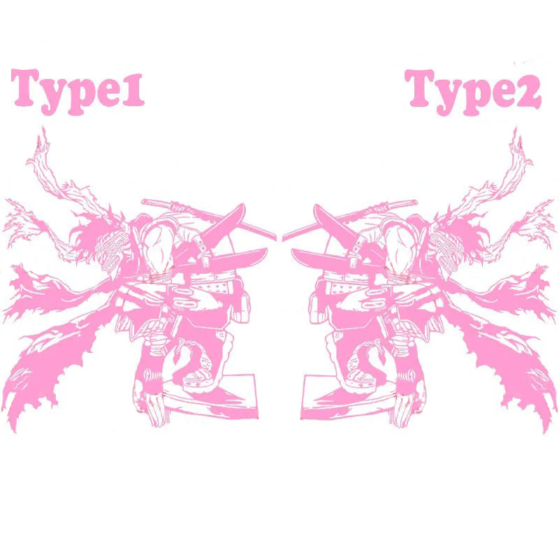 My Hero Academia 'Stain | Fighting Pose' Vinyl Car Sticker