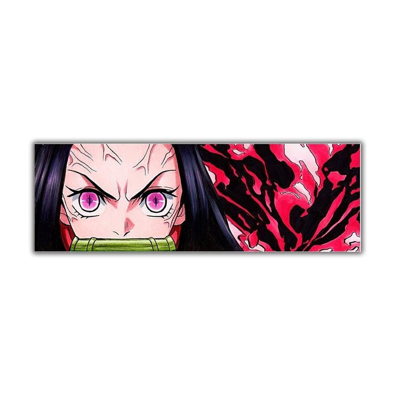 Demon Slayer 'Nezuko | Furious' Vinyl Car 3D Motion Sticker