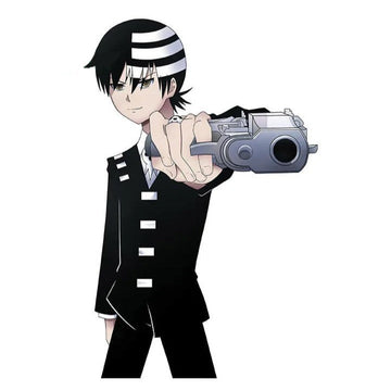 Soul Eater 'Death The Kid | Holding Gun Left Side' Vinyl Car Sticker