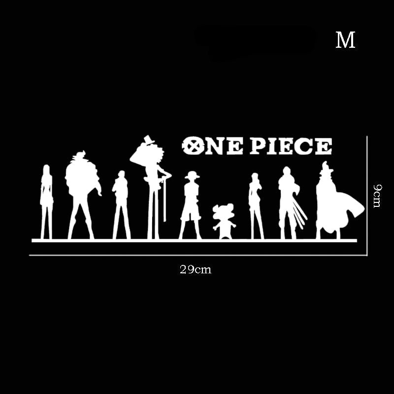 One Piece 'Casts | Standing' Vinyl Car Sticker