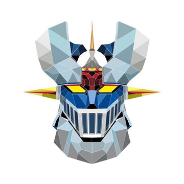 Mazinger Z 'Low Poly Head' Vinyl Car Sticker