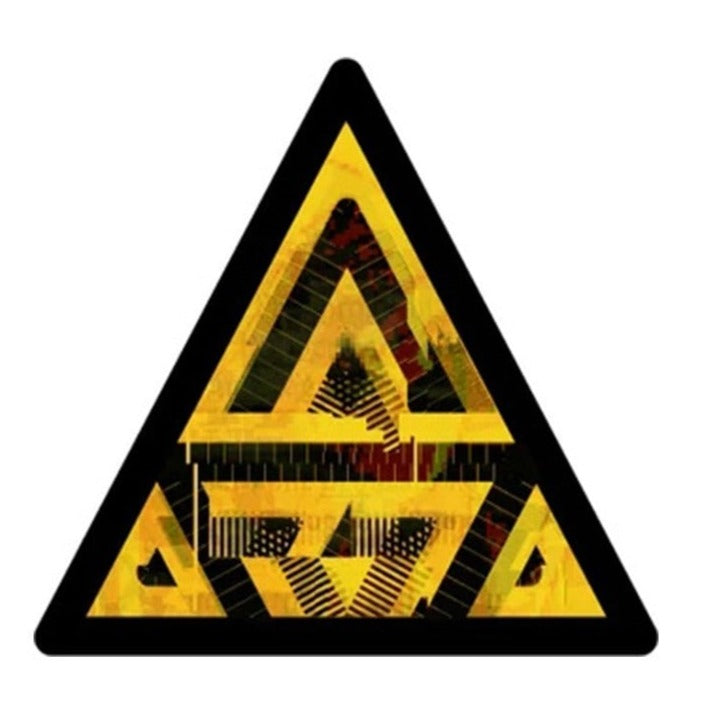Warning Sign 'Memory Corruption Glitch' Vinyl Car Sticker