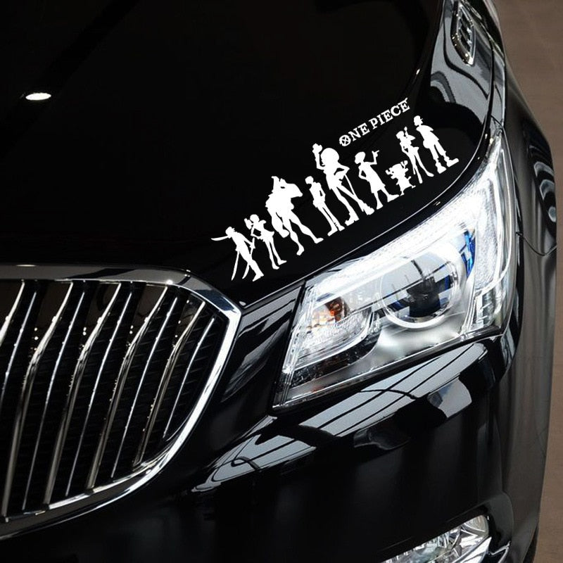 One Piece 'Casts | Posing' Vinyl Car Sticker
