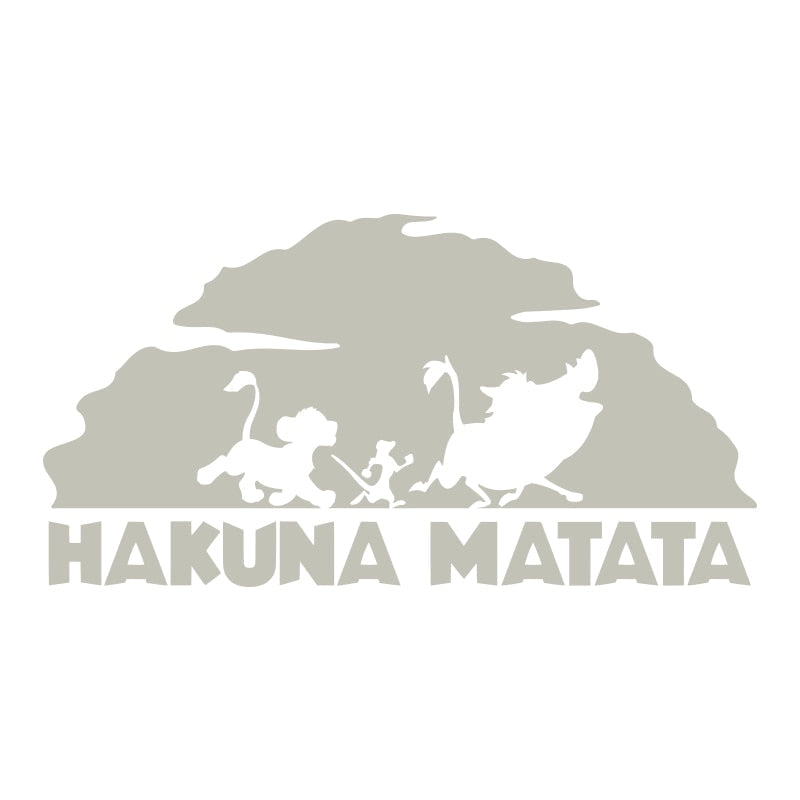 The Lion King 'Simba-Timon-Pumbaa | Hakuna Matata' Vinyl Car Sticker