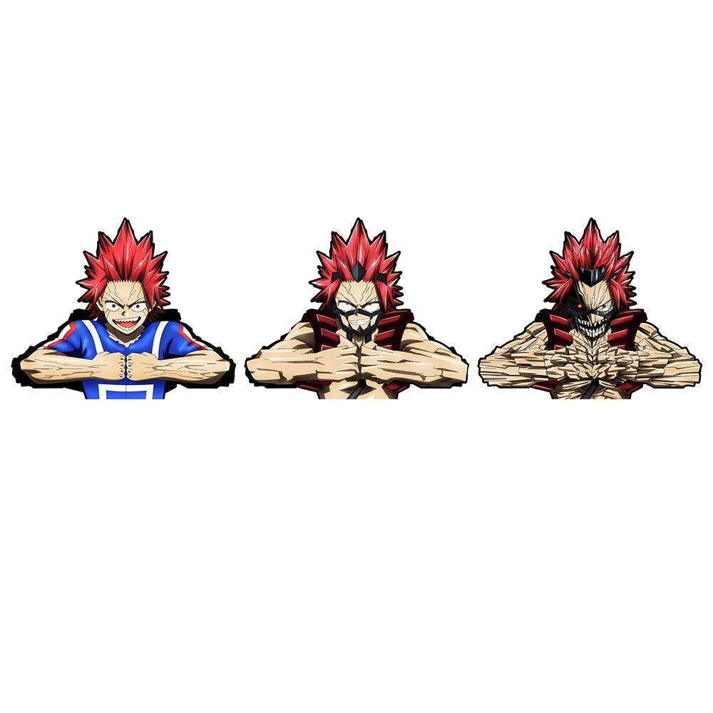 My Hero Academia 'Eijiro Kirishima | Closed Fists' Vinyl Car 3D Motion Sticker