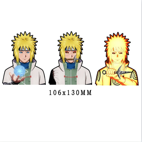 Naruto 'Minato Namikaze' Vinyl Car 3D Motion Sticker