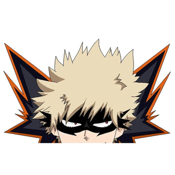 My Hero Academia 'Katsuki Bakugo | Looking Side' Vinyl Car Peeker Sticker