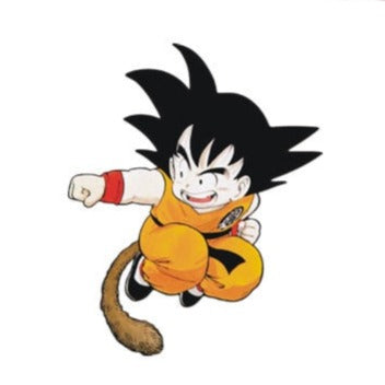 Dragon Ball Z 'Goku | Punching' Vinyl Car Sticker