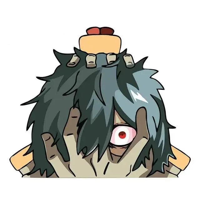 My Hero Academia 'Tomura Shigaraki | Surprise' Vinyl Car Peeker Sticker