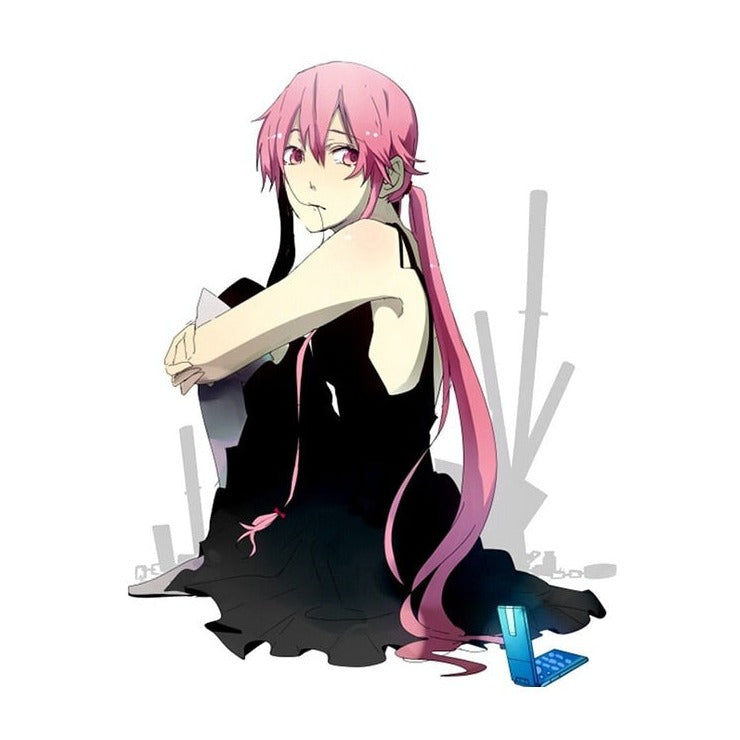 Future Diary 'Yuno Gasai | Alone' Vinyl Car Sticker