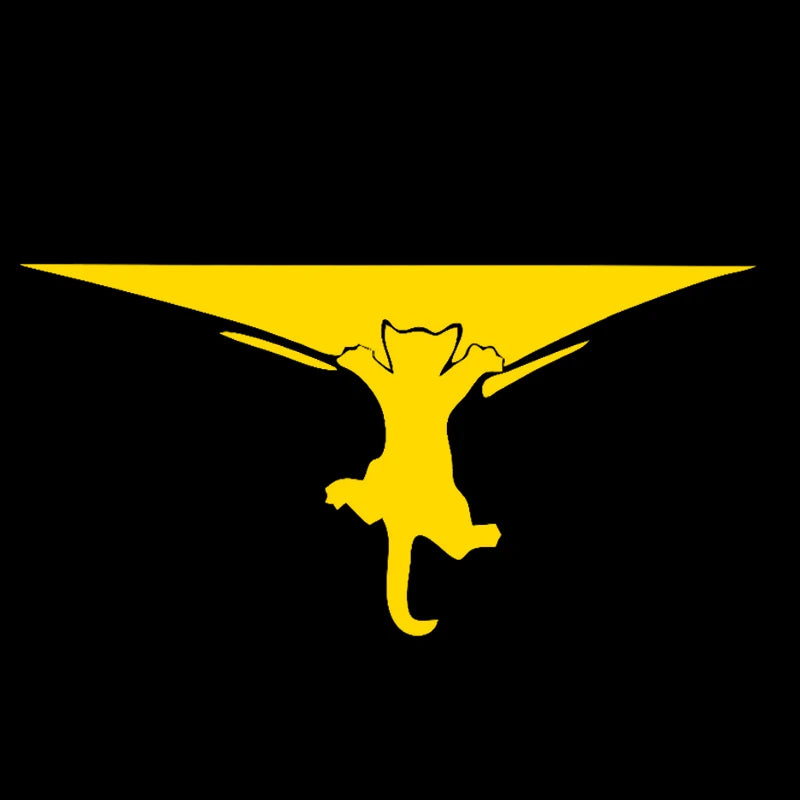 Cute Cat 'Climbing' Vinyl Car Sticker