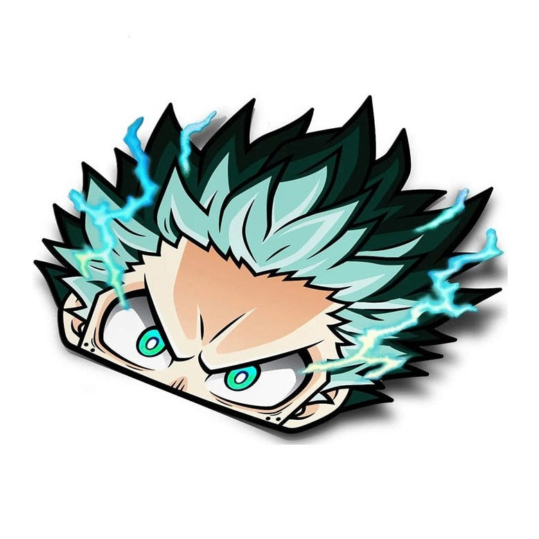 My Hero Academia 'Deku | Fiercer' Vinyl Car Peeker Sticker