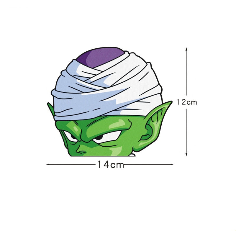 Dragon Ball Z 'Piccolo' Vinyl Car Peeker Sticker