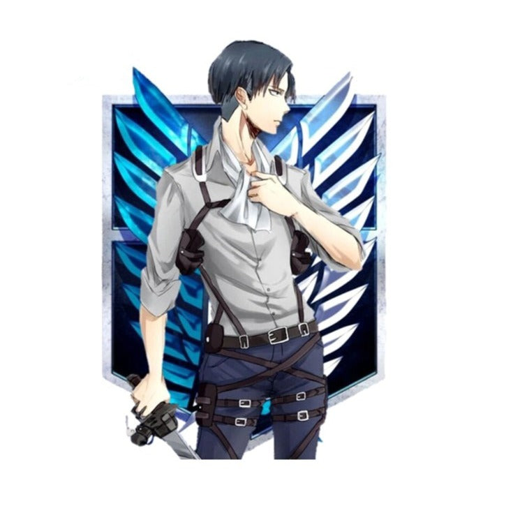 Attack on Titan 'Levi | Wings of Freedom' Vinyl Car Sticker